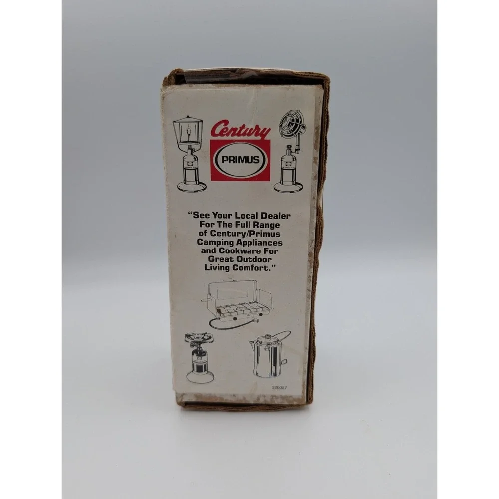 Vintage Century Primus 5400 Mighty Lite Propane Lantern Camping Backpacking USA!